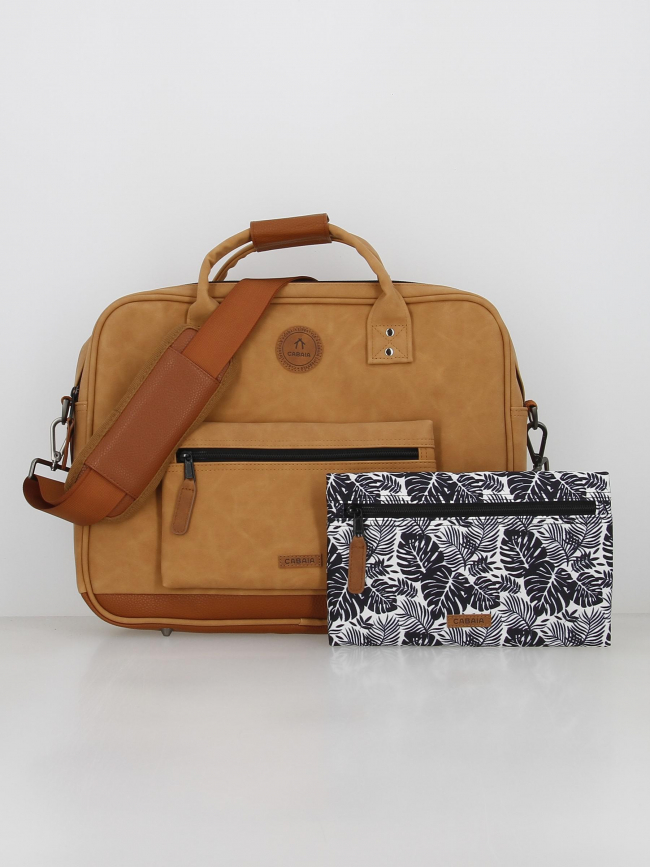 Sac ordinateur messenger moscou marron - Cabaïa