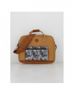 Sac ordinateur messenger moscou marron - Cabaïa