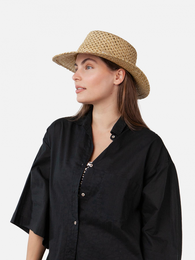 Chapeau mundai beige marron femme - Barts