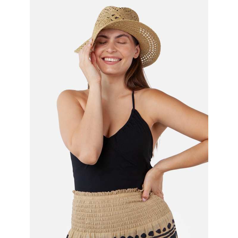 Chapeau aratua marron clair femme - Barts