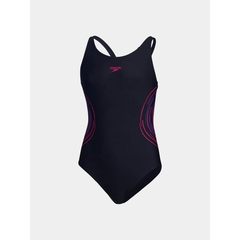 Maillot de bain natation eco placmement bleu marine fille - Speedo