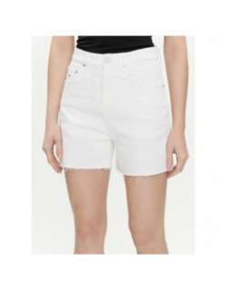 Short en jean mom blanc femme - Tommy Jeans