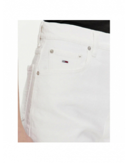 Short en jean mom blanc femme - Tommy Jeans