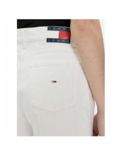 Short en jean mom blanc femme - Tommy Jeans