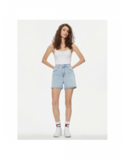 Short en jean mom bleu femme - Tommy Jeans