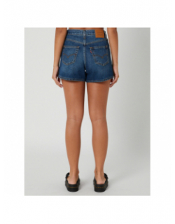 Short mom 80s bleu femme - Levi's