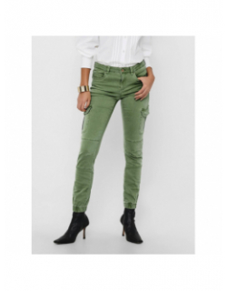 Pantalon cargo reg missouri kaki femme - Only