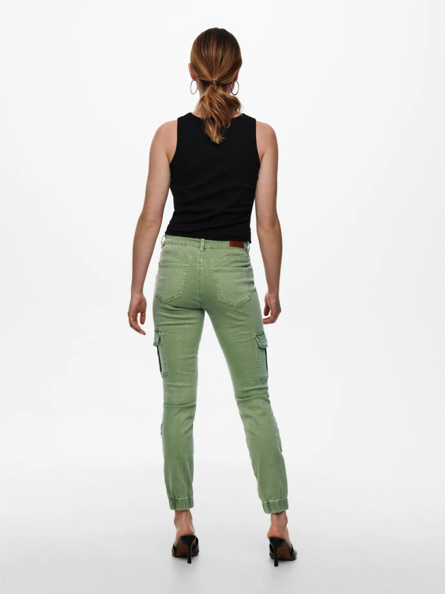 Pantalon cargo reg missouri kaki femme - Only