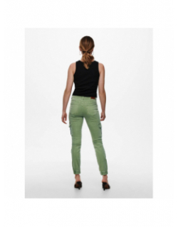 Pantalon cargo reg missouri kaki femme - Only