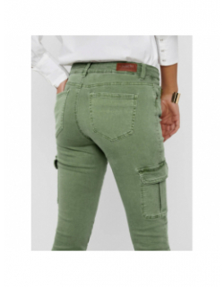 Pantalon cargo reg missouri kaki femme - Only