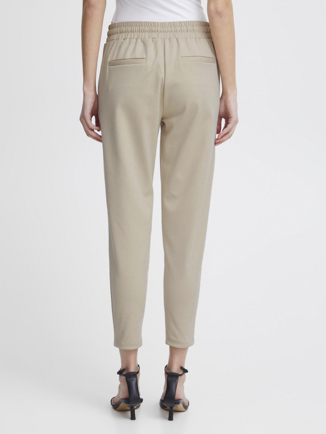 Pantalon ihkate beige femme - Ichi
