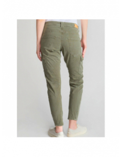 Pantalon cargo rivera kaki femme - LeTemps Des Cerises