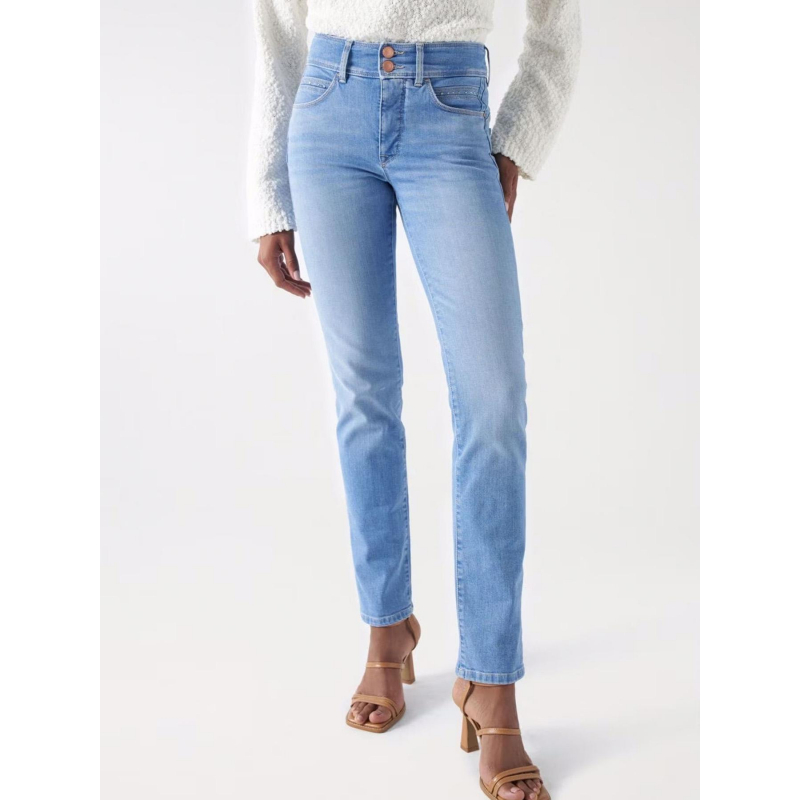 Jean slim secret bleu clair femme - Salsa