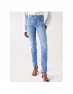 Jean slim secret bleu clair femme - Salsa