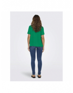 Blouse manches 3/4 dyvia vert femme - Jacqueline De Yong