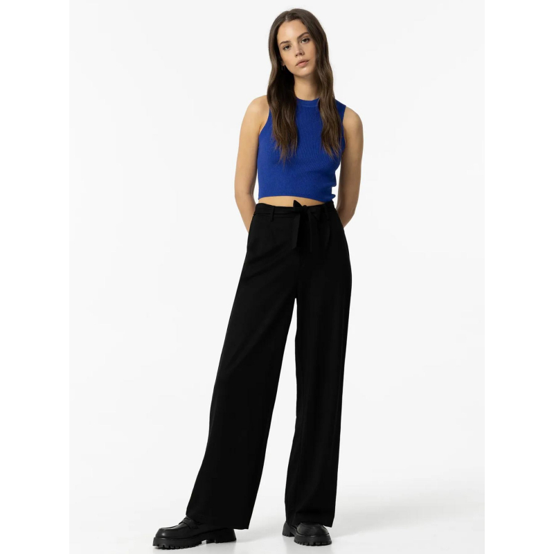 Pantalon fluide venus 4 noir femme - Tiffosi