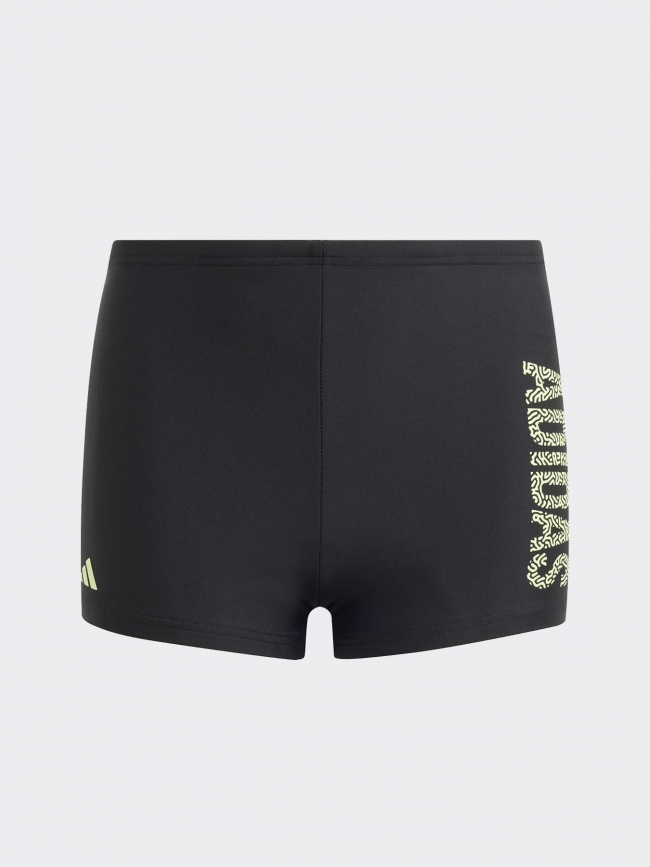 Maillot de bain boxer logo noir garçon - Adidas