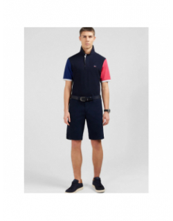 Short bermuda uni bleu marine homme - Eden Park