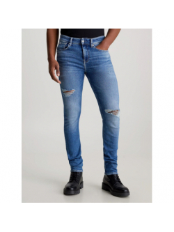Jean skinny medium denim bleu homme Calvin Klein Jeans