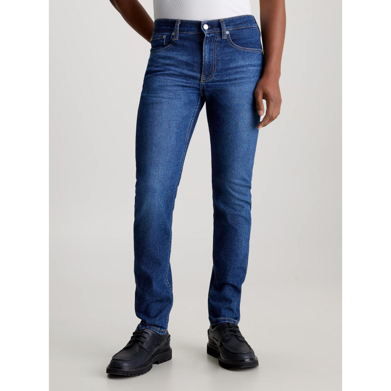 Jean slim taper bleu foncé homme - Calvin Klein Jeans