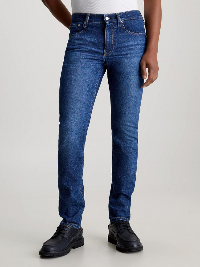 Jean slim taper bleu foncé homme - Calvin Klein Jeans