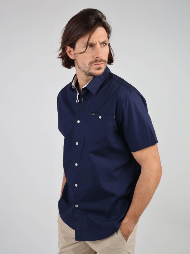 Chemise manche courte bleu homme - Oxbow