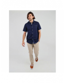 Chemise manche courte bleu homme - Oxbow