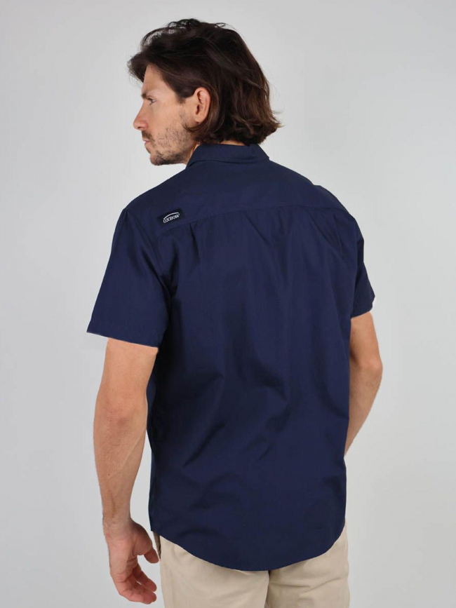 Chemise manche courte bleu homme - Oxbow