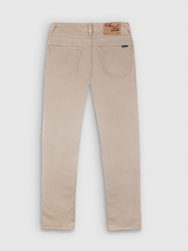 Jean regular beige homme - Teddy Smith