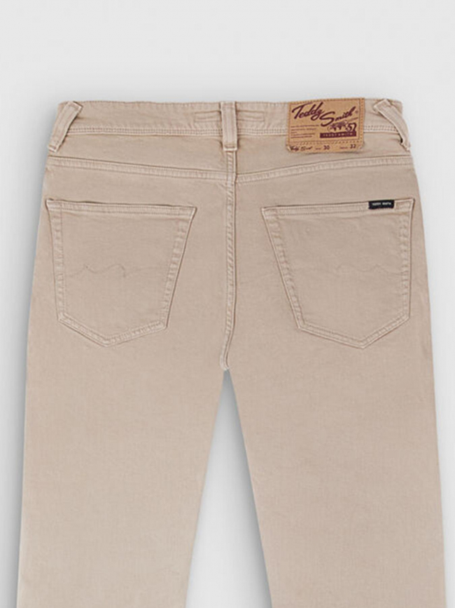 Jean regular beige homme - Teddy Smith