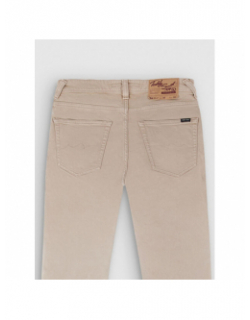 Jean regular beige homme - Teddy Smith