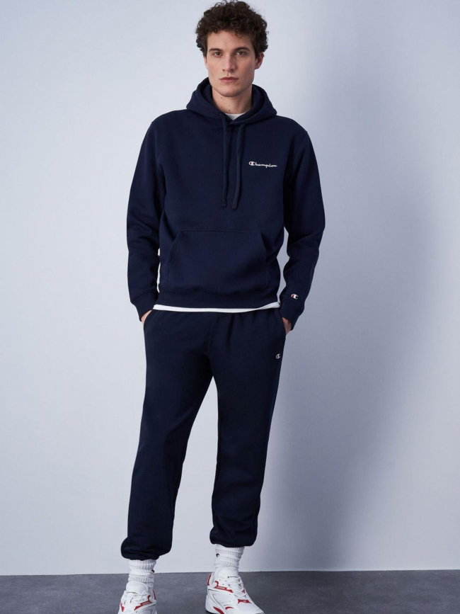 Jogging uni rib cuff bleu marine homme - Champion