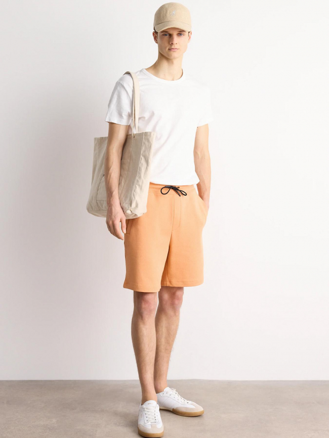 Short jogging orange homme - Hugo