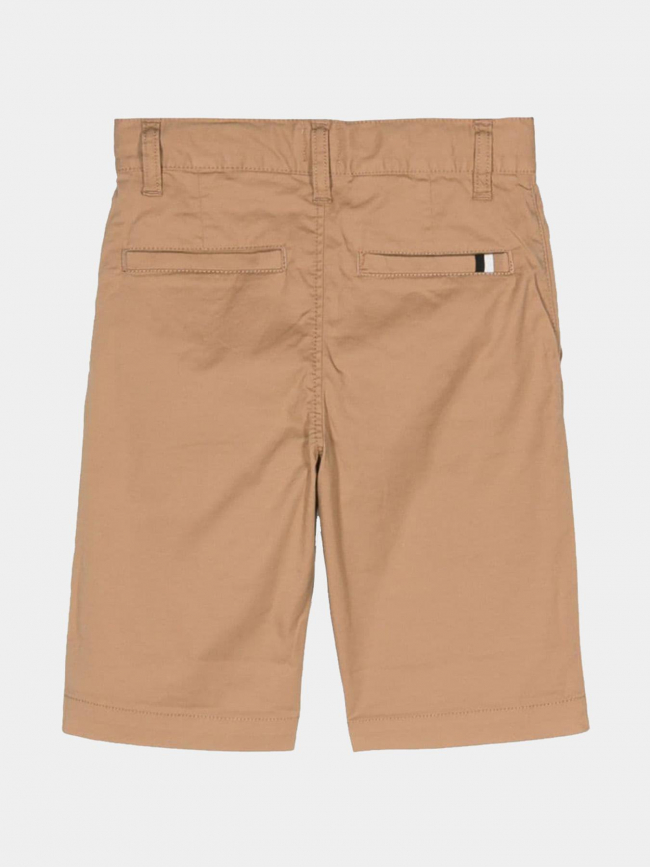 Short chino cookie marron garçon - Boss