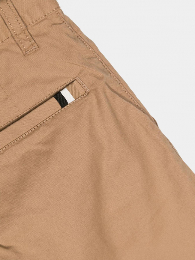 Short chino cookie marron garçon - Boss