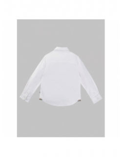 Chemise manches longues blanc enfant - Boss