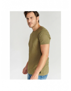 T-shirt gribs kaki homme - Le Temps Des Cerises