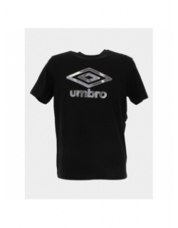 T-shirt gros logo bas net noir homme - Umbro