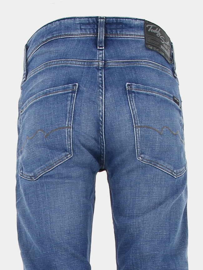 Jean regular reeple rock bleu homme - Teddy Smith