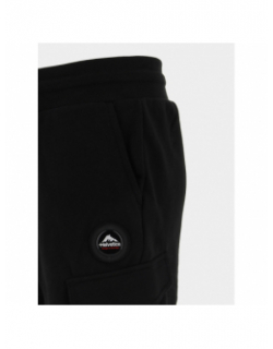 Short jogging cargo ajaccio noir homme - Helvetica