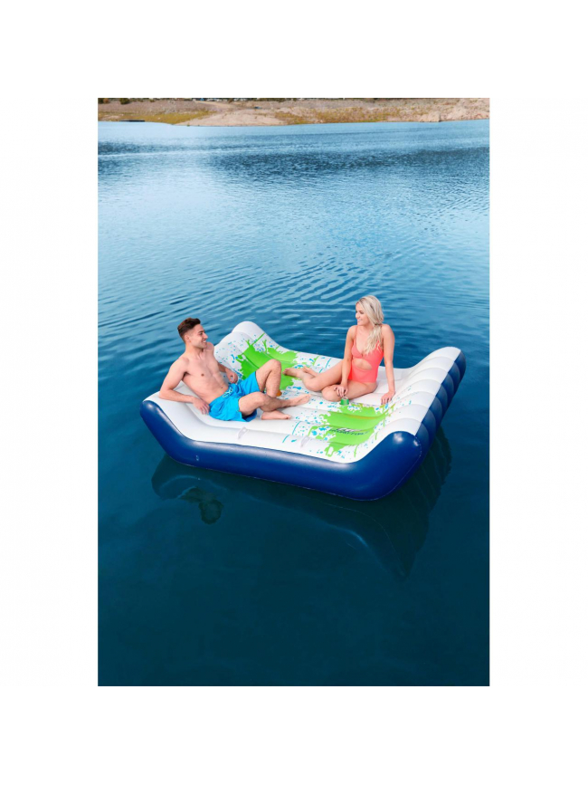 Radeau gonflable chill splash lounge 221 x 174 cm - Bestway