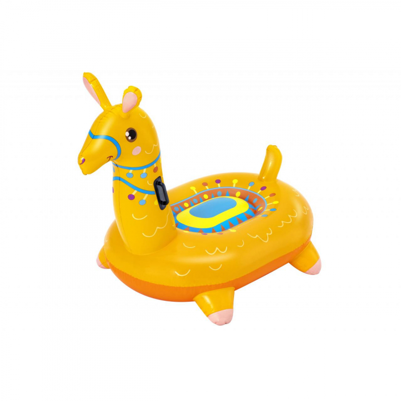 Bouée gonflable lama kiddie jaune - Bestway