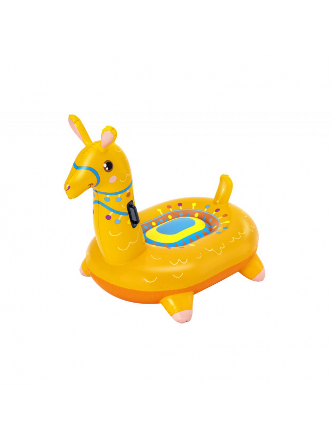 Bouée gonflable lama kiddie jaune - Bestway