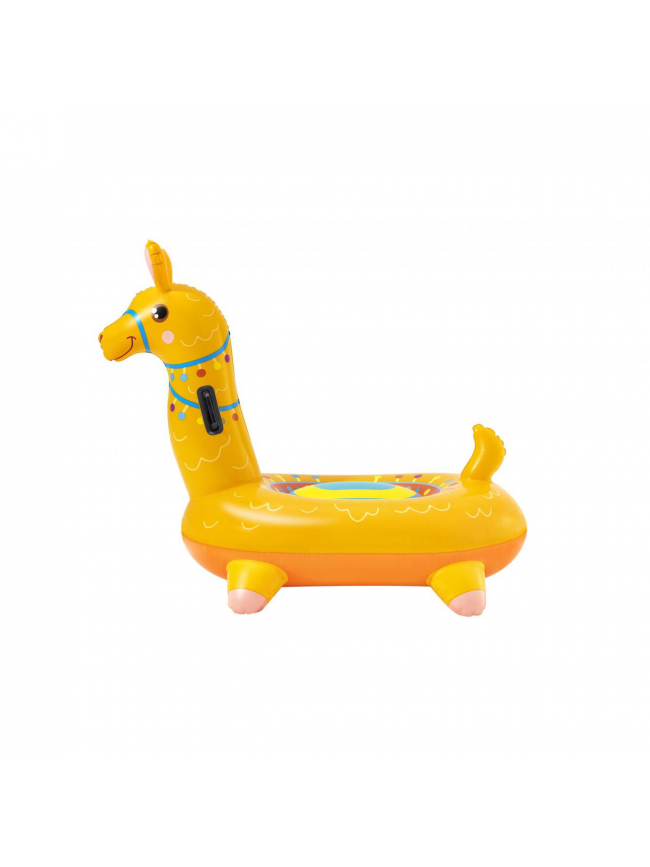 Bouée gonflable lama kiddie jaune - Bestway