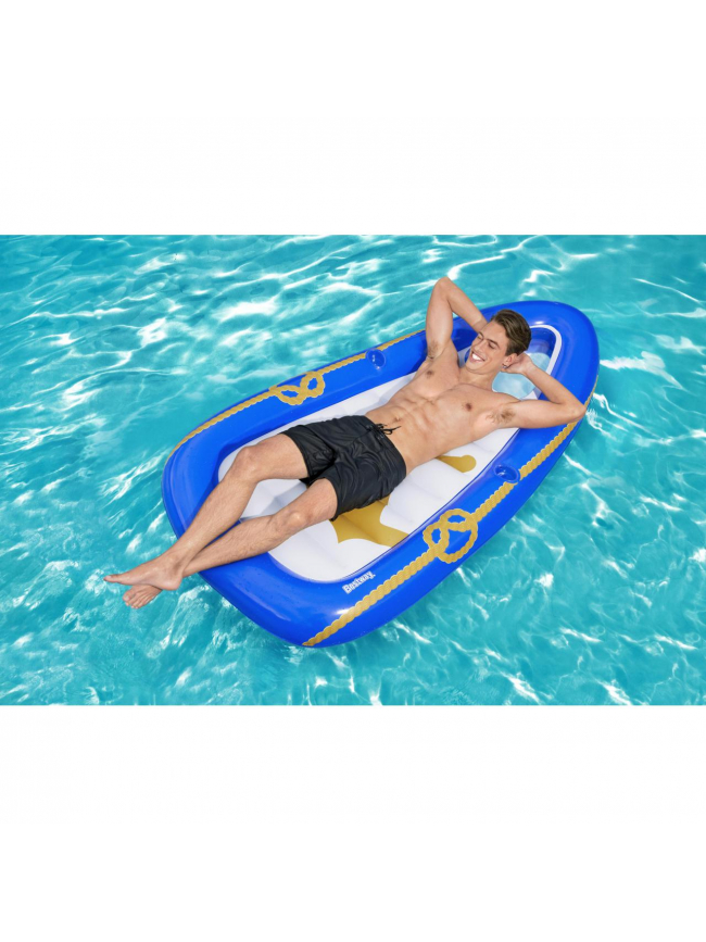 Matelas gonflable de piscine nautical paradise - Bestway