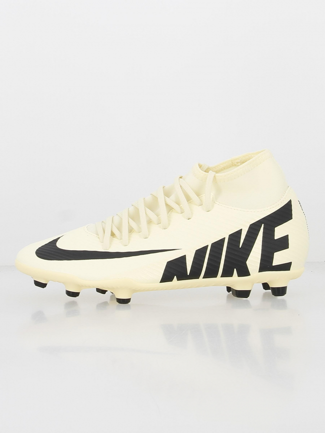 Chaussures de football superfly 9 club fg/mg beige homme - Nike