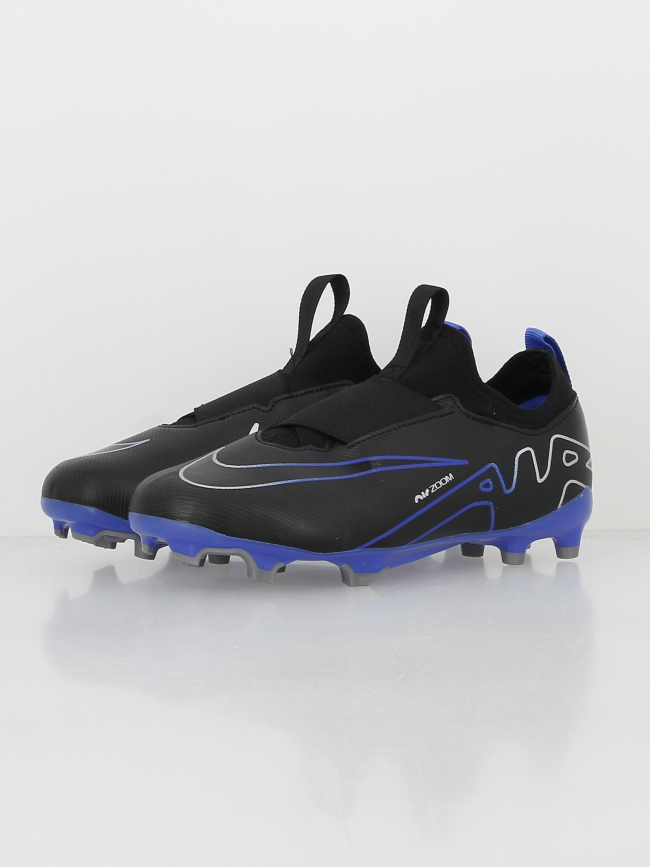 Chaussures de football zoom vapor 15 fg/mg noir enfant - Nike