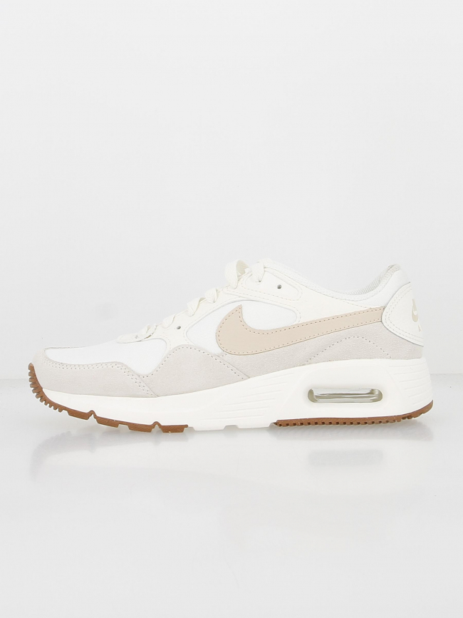 Air max baskets sc blanc beige femme - Nike