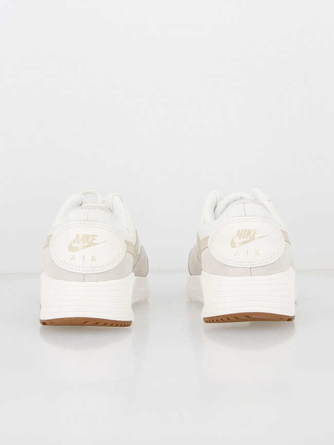 Air max baskets sc blanc beige femme - Nike