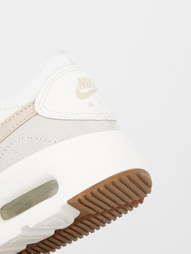 Air max baskets sc blanc beige femme - Nike